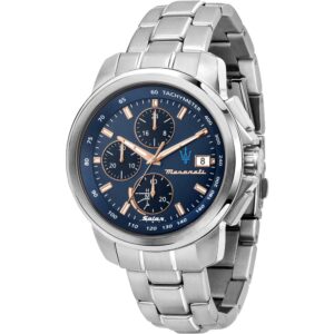 Meraviglioso Orologio Uomo Maserati , Cronografo ad Energia solare con datario collezione Successo-R8873645004.