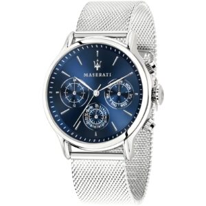 Storie di successi trasformate in collezioni straordinarie come la linea Epoca dell'orologio uomo Maserati Epoca dove  stile ed eleganza si fondono-R8853118019.