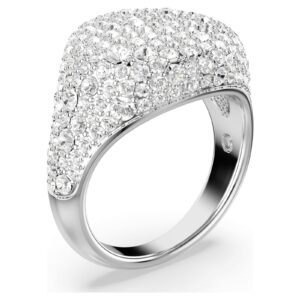 Meraviglioso Gioiello Swarovski Anello Donna della collezione cocktail Meteora, Bianco, Placcato rodio-5684246