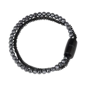 Bracciale da donna Breil MAGNETICA SYSTEM in acciaio IP Black ed ematite - TJ2938