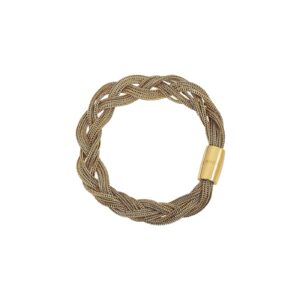 Bracciale da donna BREIL della collezione Magnetica System in Acciaio Lucido Small Golden Twist-TJ3383.