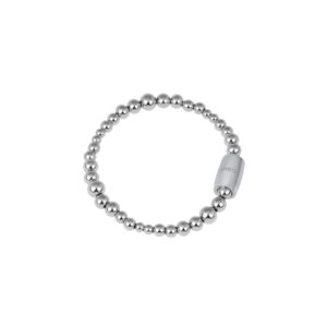 Bracciale da donna Breil in Acciaio lucido con palline di diverse dimensioni collezione Magnetica Systemcm.19-TJ2932.